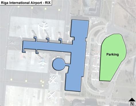 Riga International RIX Airport Terminal Map