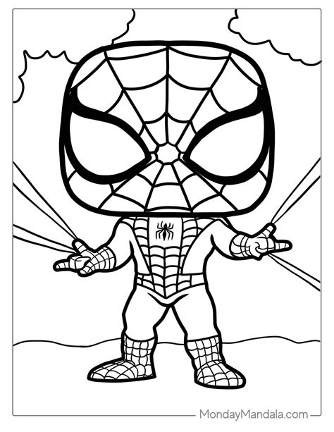 100+ Spider Coloring Pages 7 | Bratz Coloring