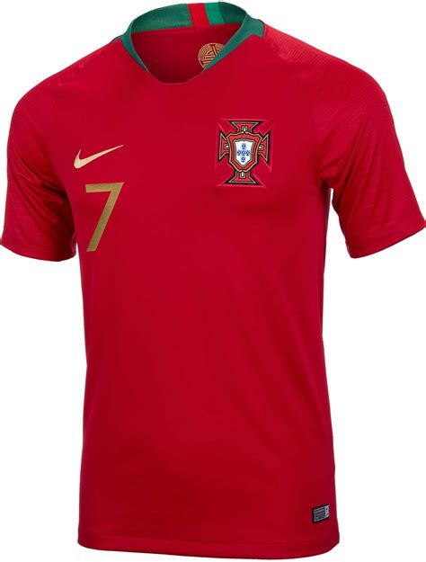 2018/19 Nike Cristiano Ronaldo Portugal Home Jersey - SoccerPro