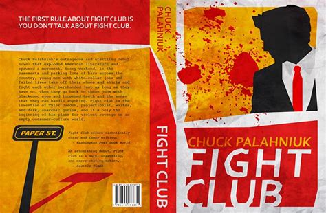 Fight Clu. (Cover design by Kathie Bayne) | Fight club, Fight club book, Fight