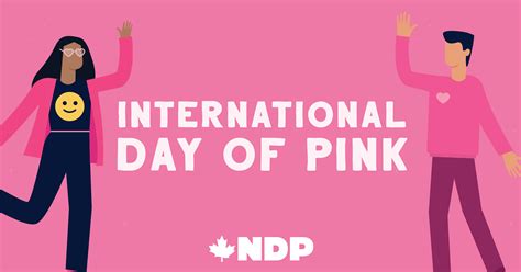 NDP Statement on International Day of Pink « Canada's NDP