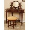 Antique Mahogany Vanity Set 670-290 (PWFS) - More Than A Furniture Store