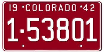 Colorado License Plates | Personalized license plates, License plate, Plates