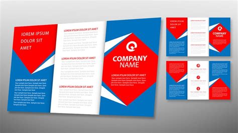 Illustrator Tutorial - Tri Fold Brochure Design Template for Adobe ...