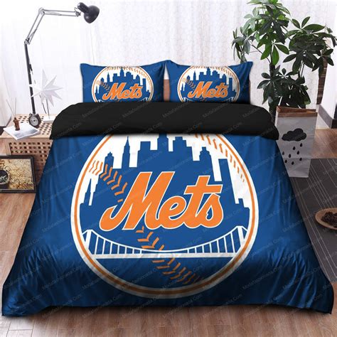 Logo New York Mets MLB 123 Bedding Sets PLEASE NOTE: This is a duvet ...