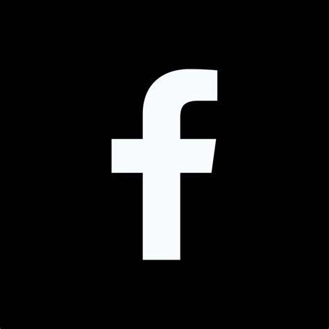 Facebook black icon | App icon design, Mobile app icon, Iphone icon