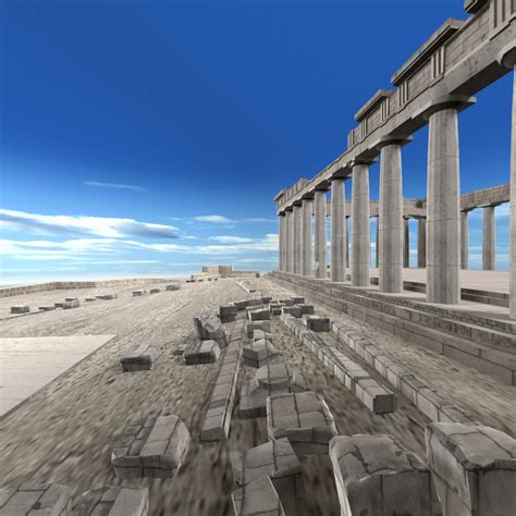 Explore the Ruins of the Parthenon – An Interactive 360° View