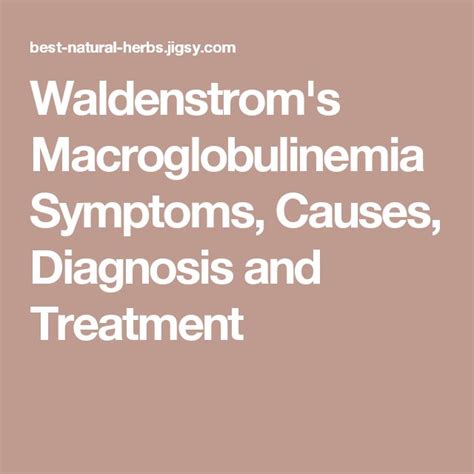 7 best Waldenstrom's Macroglobulinemia...... images on Pinterest | Blood, Cancer and Atoms