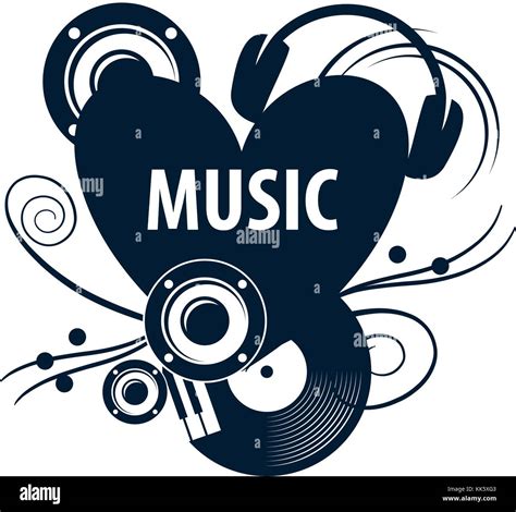 vector logo music Stock Vector Image & Art - Alamy