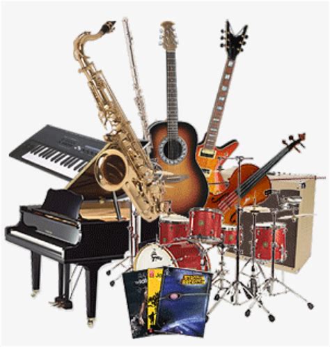 Download Music Instruments And Electronics Dealer - Transparent Music Instruments Png - HD ...