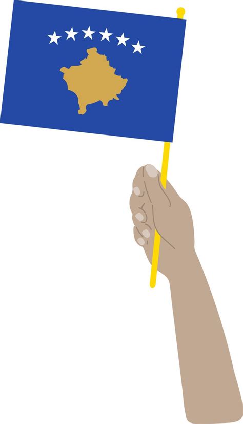 Kosovo vector hand drawn flag, EUR 9449436 Vector Art at Vecteezy