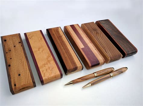 Wooden Pen or Pencil Box Custom-made Pen Holder for Desk - Etsy