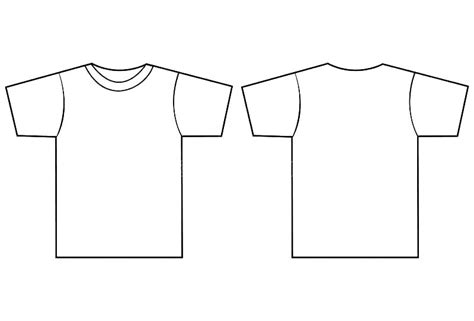 T Shirt Template For Illustrator