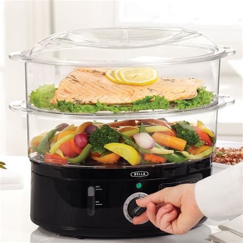 Food Steamer - BELLA Housewares | Steamer recipes, Food, Cooking