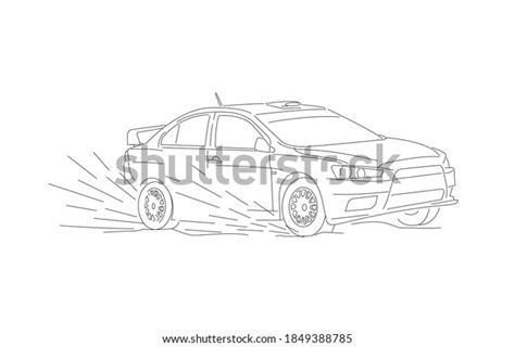 Rally Car Silhouette Royalty-Free Images, Stock Photos & Pictures | Shutterstock