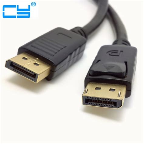 Display Port Male To DisplayPort Male DP Cable for Dell HP monitors ...