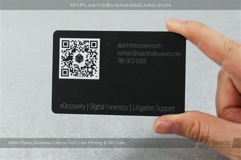 Top 8 Plastic Business Cards With QR Codes - Plastic Business Cards 24 ...