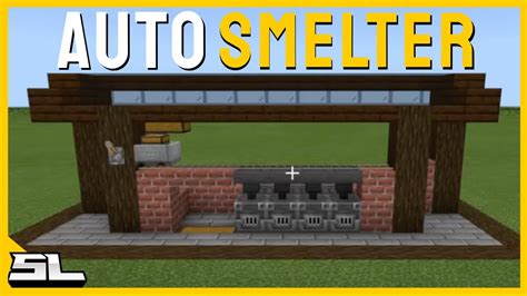 Minecraft - Auto smelter tutorial - YouTube