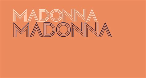 Madonna free Font - What Font Is