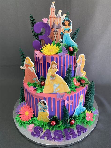 Princess Birthday Cake — Skazka Cakes