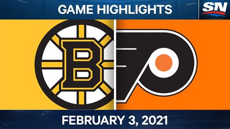 NHL Game Highlights | Bruins vs. Flyers - Feb. 3, 2021 - YouTube