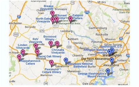 monticello wine trail map - Google Search | Monticello wine trail ...