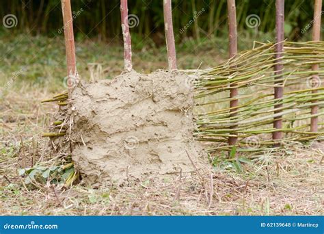 Wattle and Daub Building Method Stock Photo - Image of wattle, building: 62139648