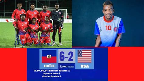 MEN GOAL HAITI VS USA || coupe du AMPUTE - YouTube