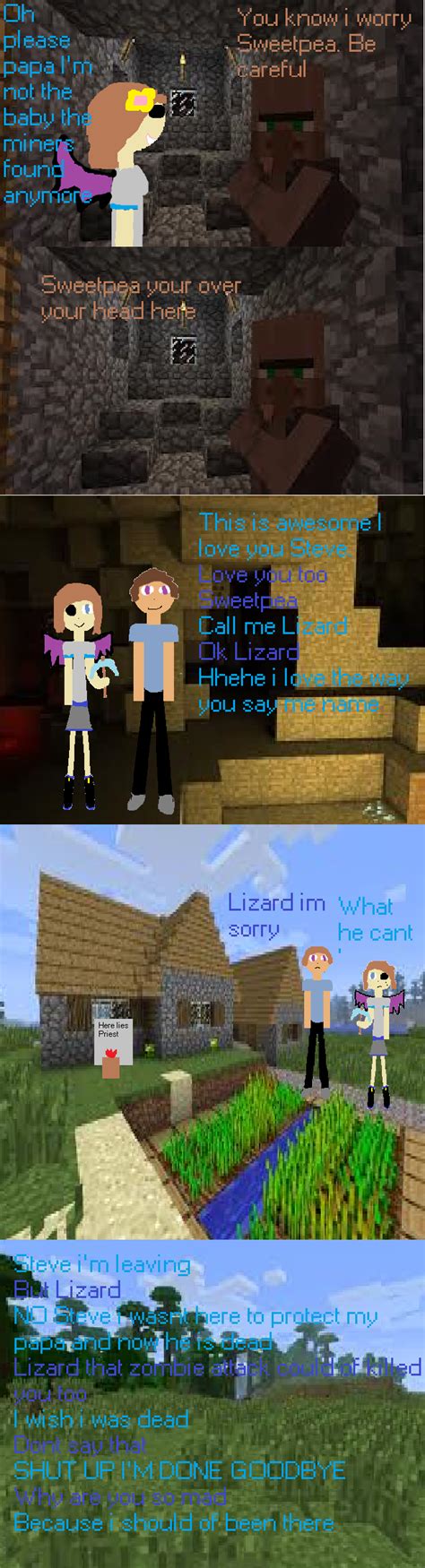 Herobrine's Family Chapter 2 Part 9 by Lizardsweetpea on DeviantArt