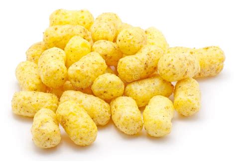 Cheese Puff Snacks stock image. Image of close, background - 19651025