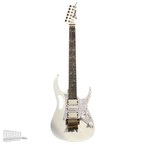 Ibanez JEM7V Steve Vai Signature White – Chicago Music Exchange