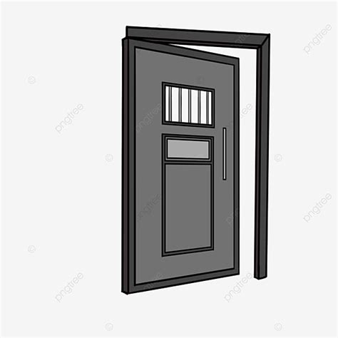 Cell Door Clipart PNG Images, Prison Cell Door Open Clipart, Open Door ...