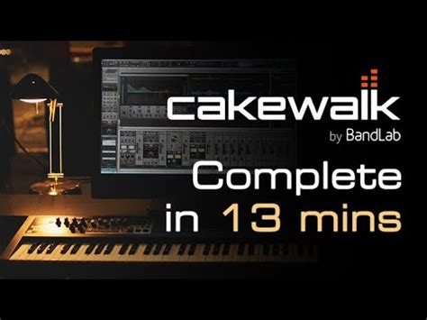 Cakewalk - Tutorial for Beginners in 13 MINUTES! [ COMPLETE ] - YouTube