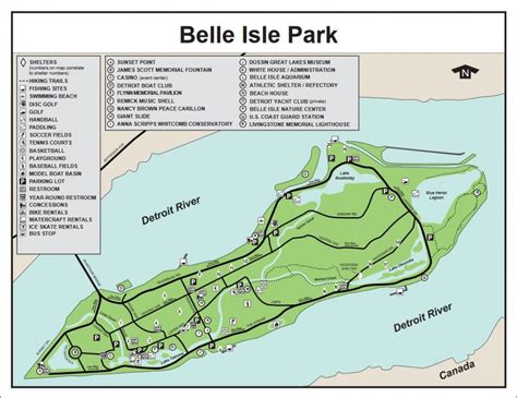 Belle Isle - Michigan State Park - Great Lakes EXPLORER