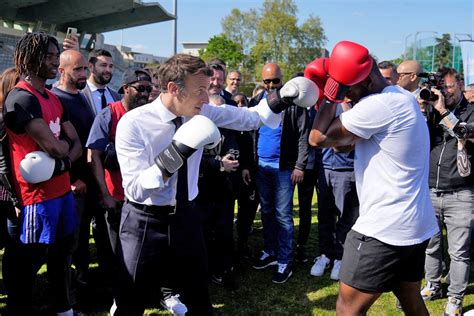 Emmanuel Macron Is Ready for Sunday's Bout - Rediff.com India News