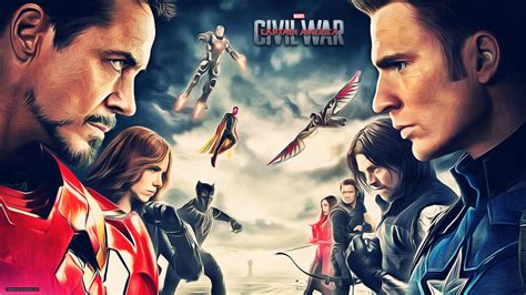 Captain America 3 - Civil War (Wallpaper 4k) by thephoenixprod on DeviantArt