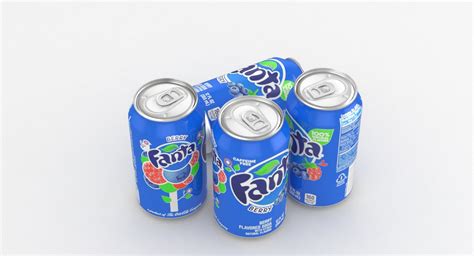 Beverage fanta berry model - TurboSquid 1168408