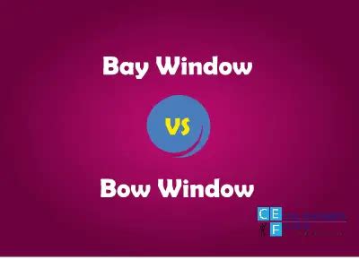 6 Differences Between Bow Window and Bay Window