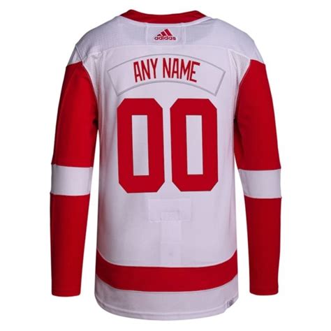 All Players Men's Detroit Red Wings Custom Jersey