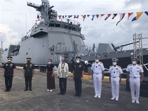 Philippine Navy’s brand new warship commissioned | Inquirer News