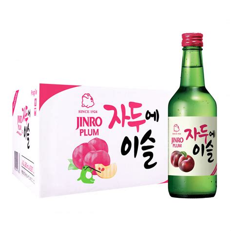 Jinro Plum Soju - Bottle or Carton - Geonbae