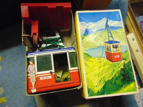 toy cable car/1960s?/rare/boxed vintage/ west german toy /collectable collect aberbargoed | in ...