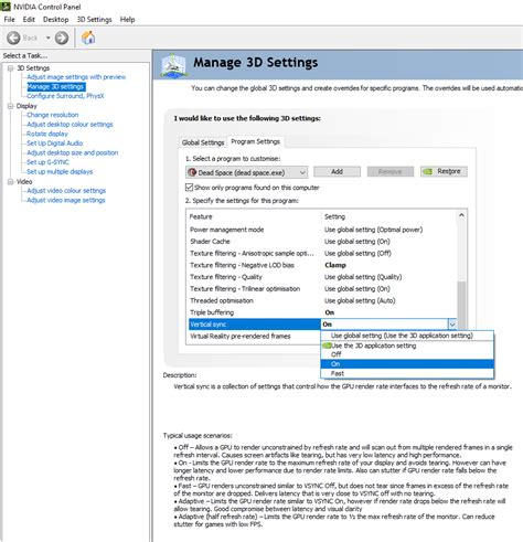 How to disable or enable Vsync in NVIDIA control panel? - DigiStatement