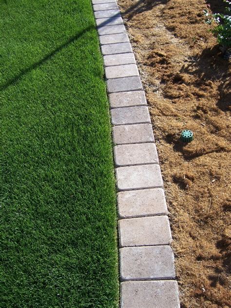 The 2 Minute Gardener: Photo - Paver Mow Strip