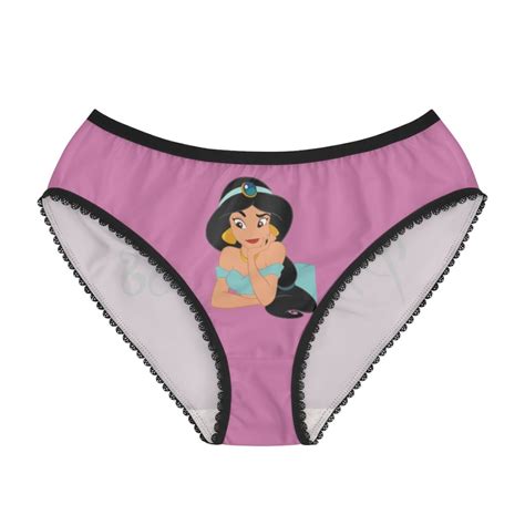 Jasmine disney princess pink panties Women's Briefs | Etsy