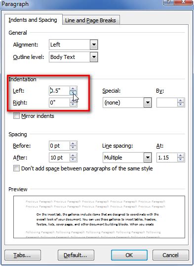 Difference Between ‘Tab’ and ‘First-Line Indent’ – Word Processing Blog