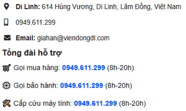 Giấy CN ĐKKD Số : 5800407298