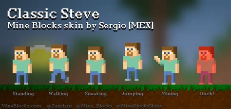 Mine Blocks - 'Classic Steve' skin by Sergio [MEX]