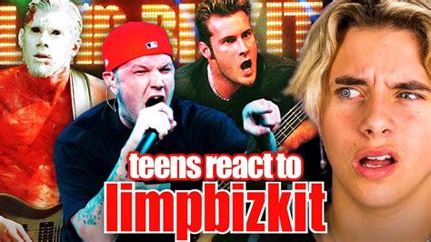 Teens React To Limp Bizkit! (Rollin', Faith, Nookie) | React - YouTube