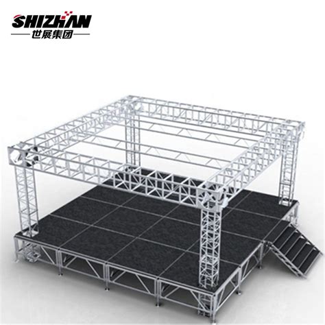 Space Frame Truss Bridge Aluminum Square Tube Truss